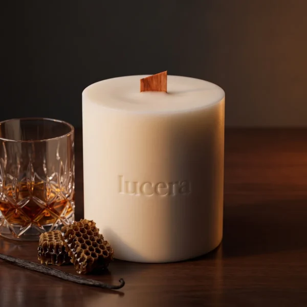 MEDOVÁ WHISKEY – vosková náplň v aranžmá | Lucera