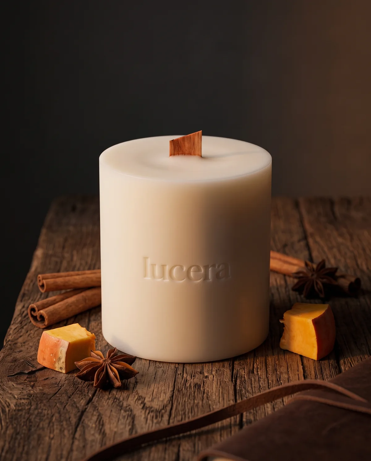 PUMPKIN SPICE NOIR – vosková náplň v aranžmá | Lucera