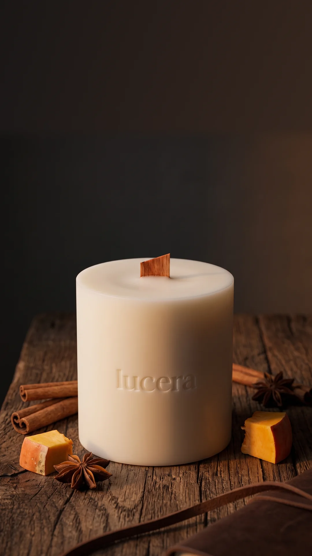 PUMPKIN SPICE NOIR – vosková náplň na výšku | Lucera